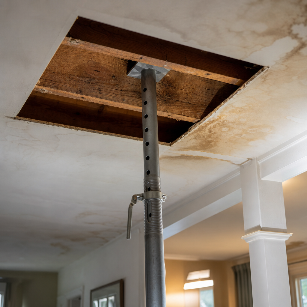 Illustration for ceiling water damage repair in New Rochelle