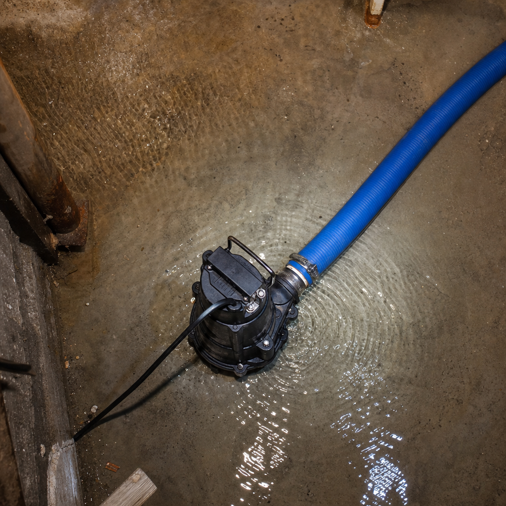 Illustration for emergency water damage restoration in New Rochelle