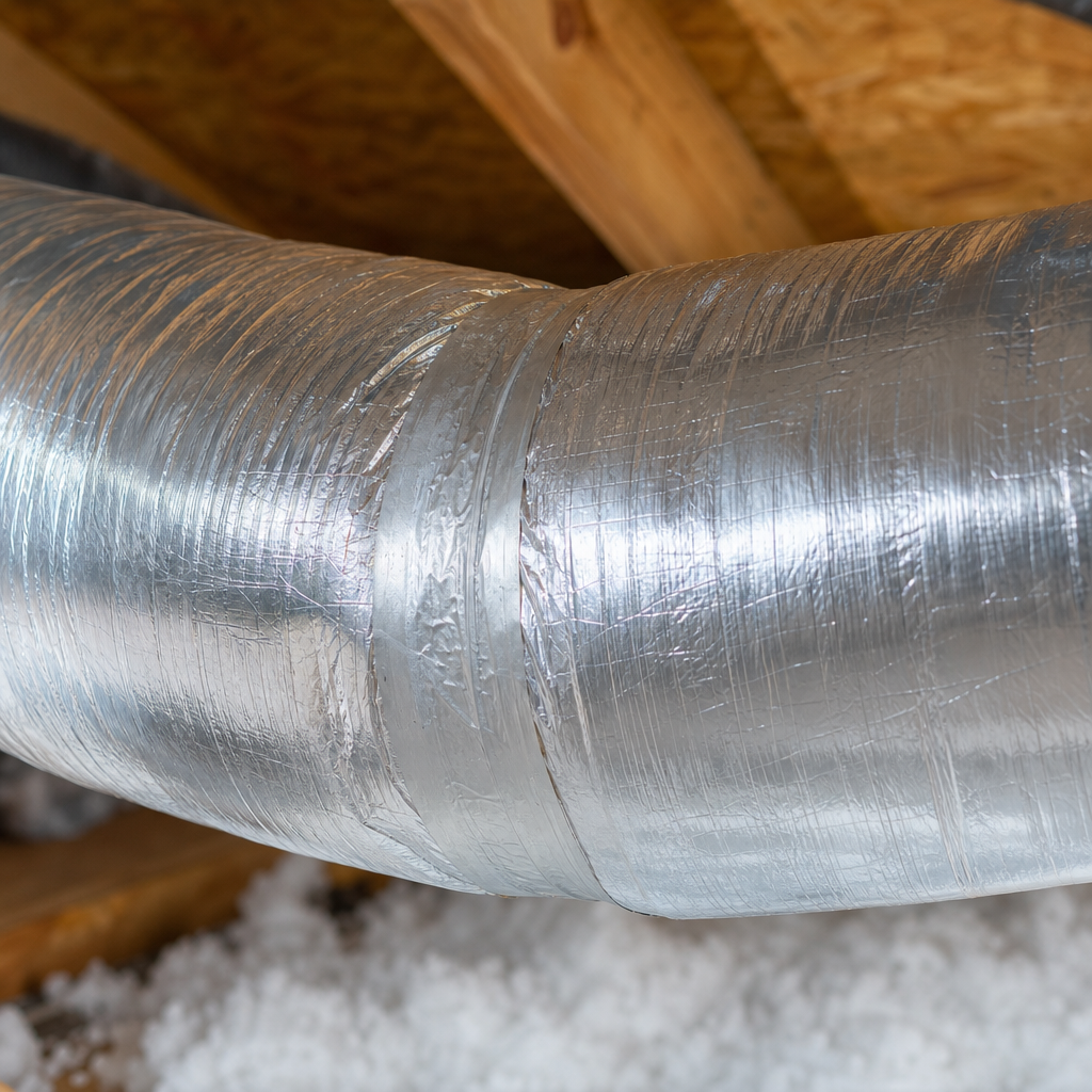 Illustration for duct sealing