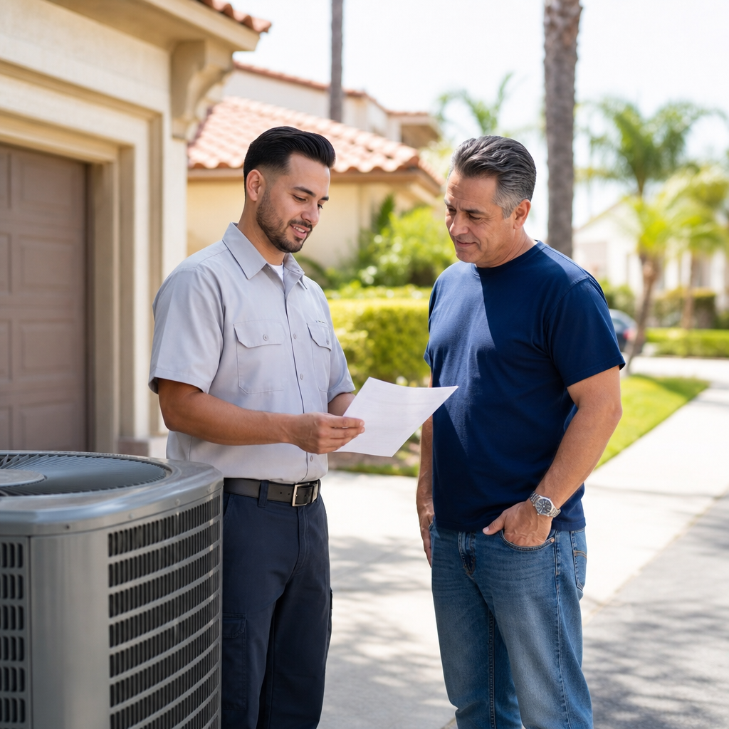 Illustration for air duct repair services near me
