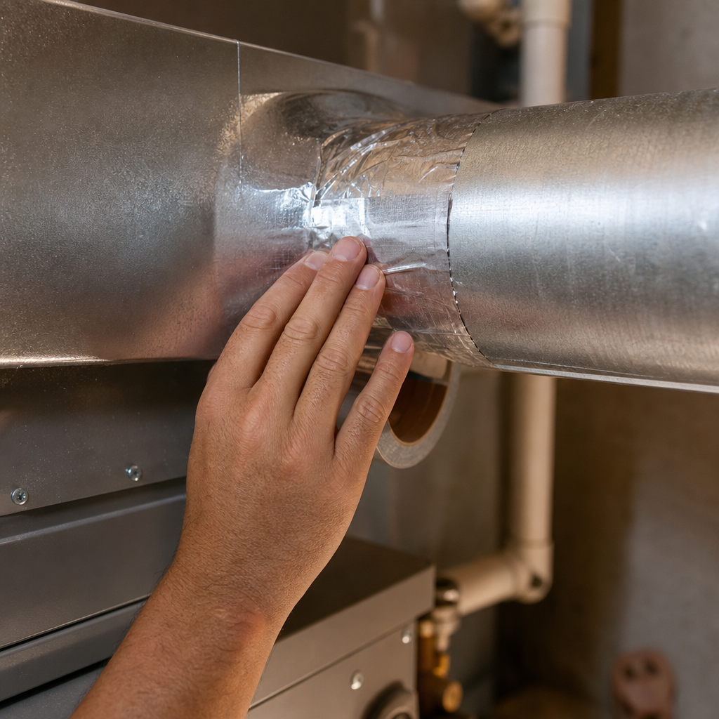 Illustration for duct repair near me