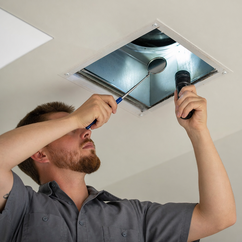 Illustration for ac duct sanitizing prices