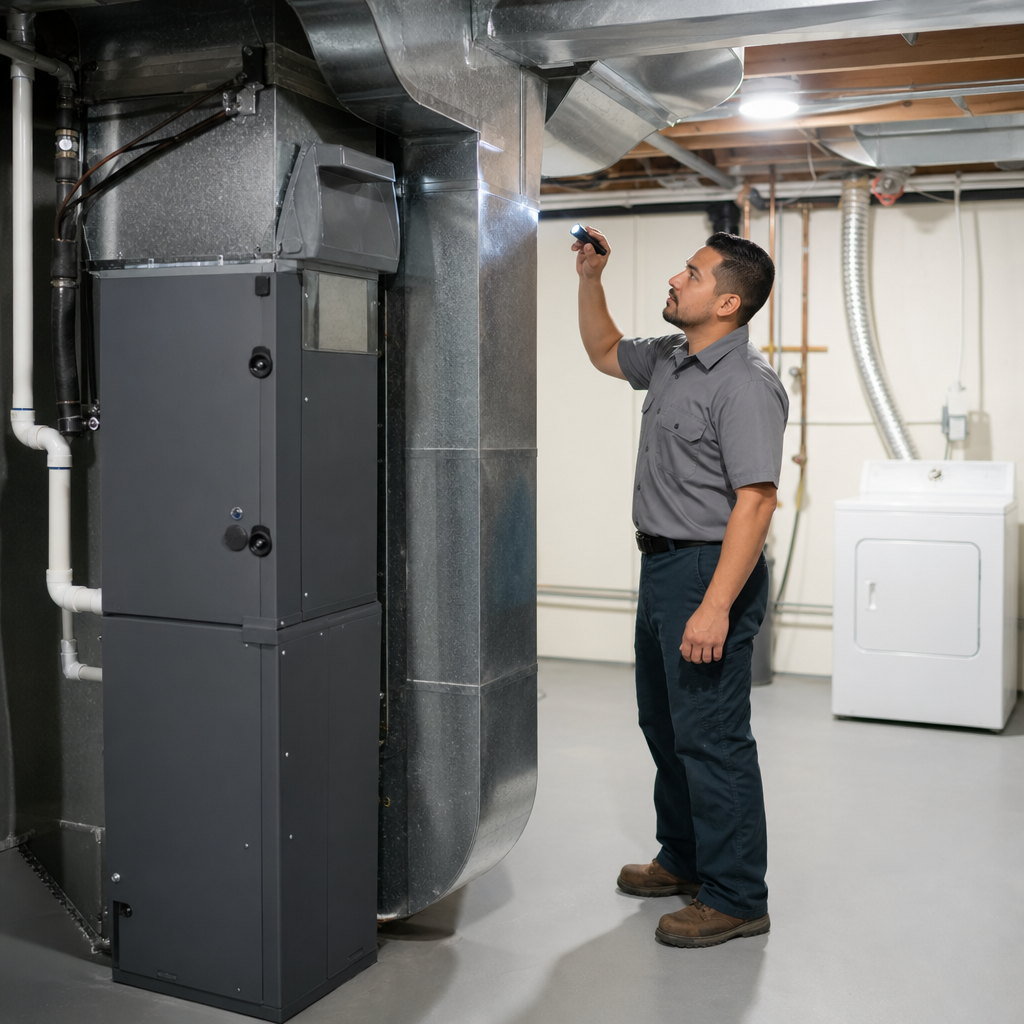 Illustration for air duct cleaning in Tysons Corner