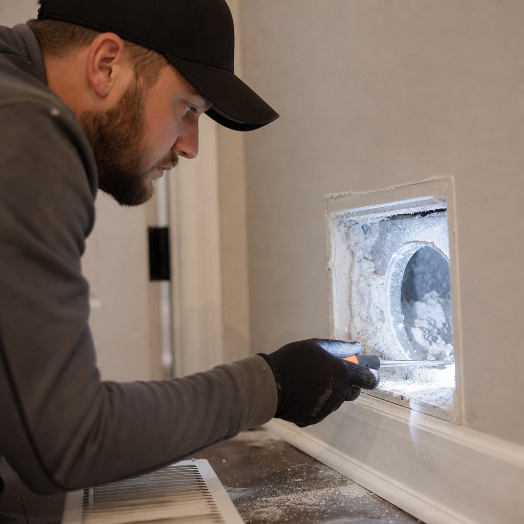 Illustration for air duct cleaning in Silver Spring