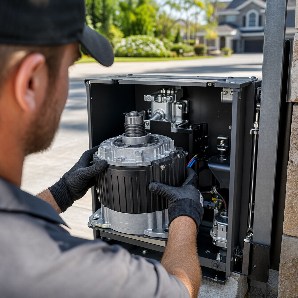 Illustration for driveway gate repair extra charges