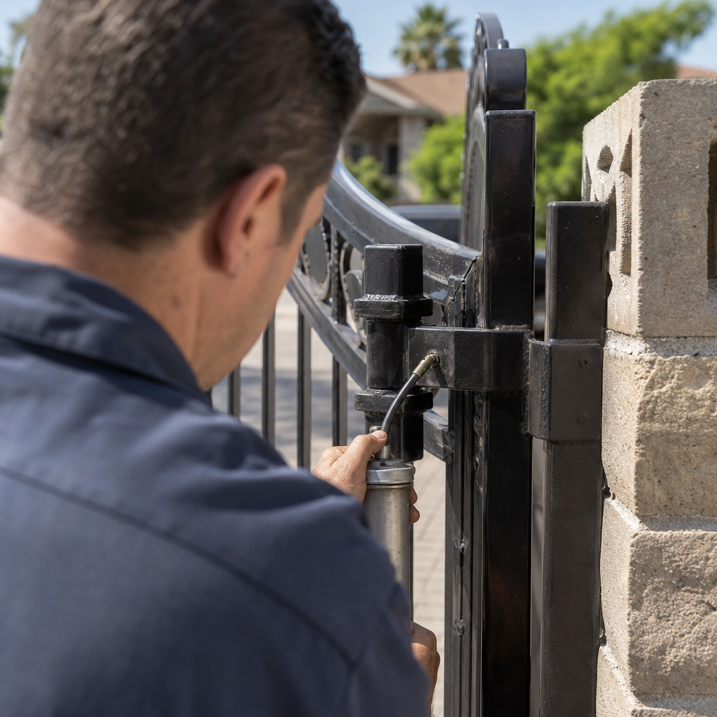 Illustration for factors affecting gate repair cost