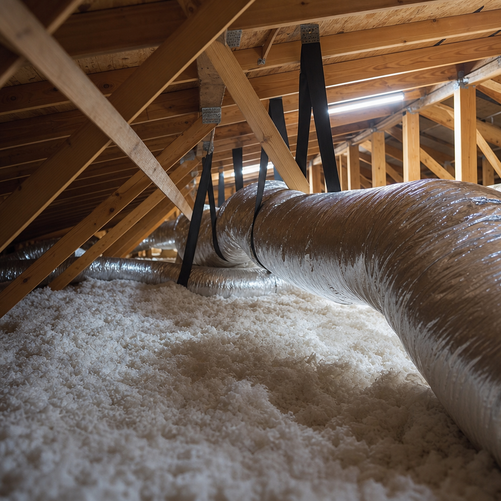Illustration for air duct cleaning in Land O' Lakes