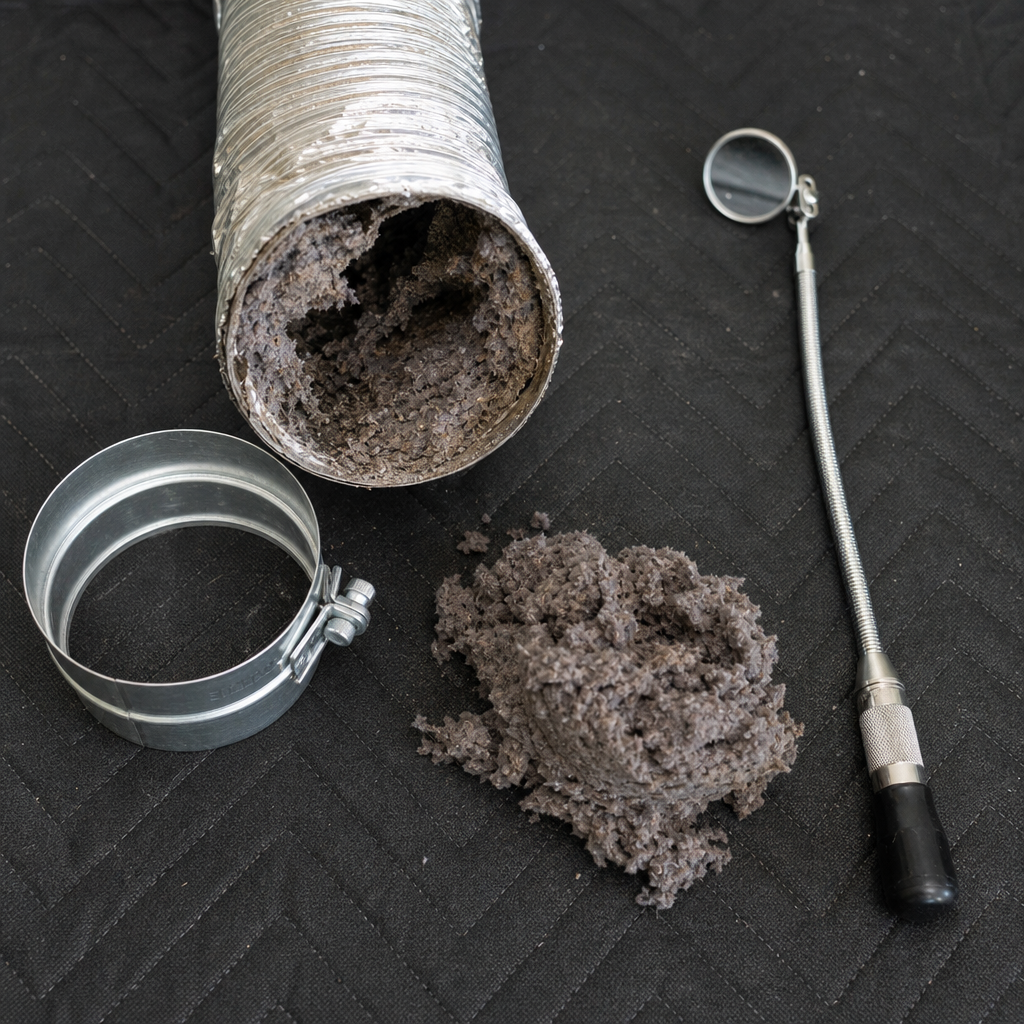 Illustration for dryer vent cleaning in Lake Magdalene