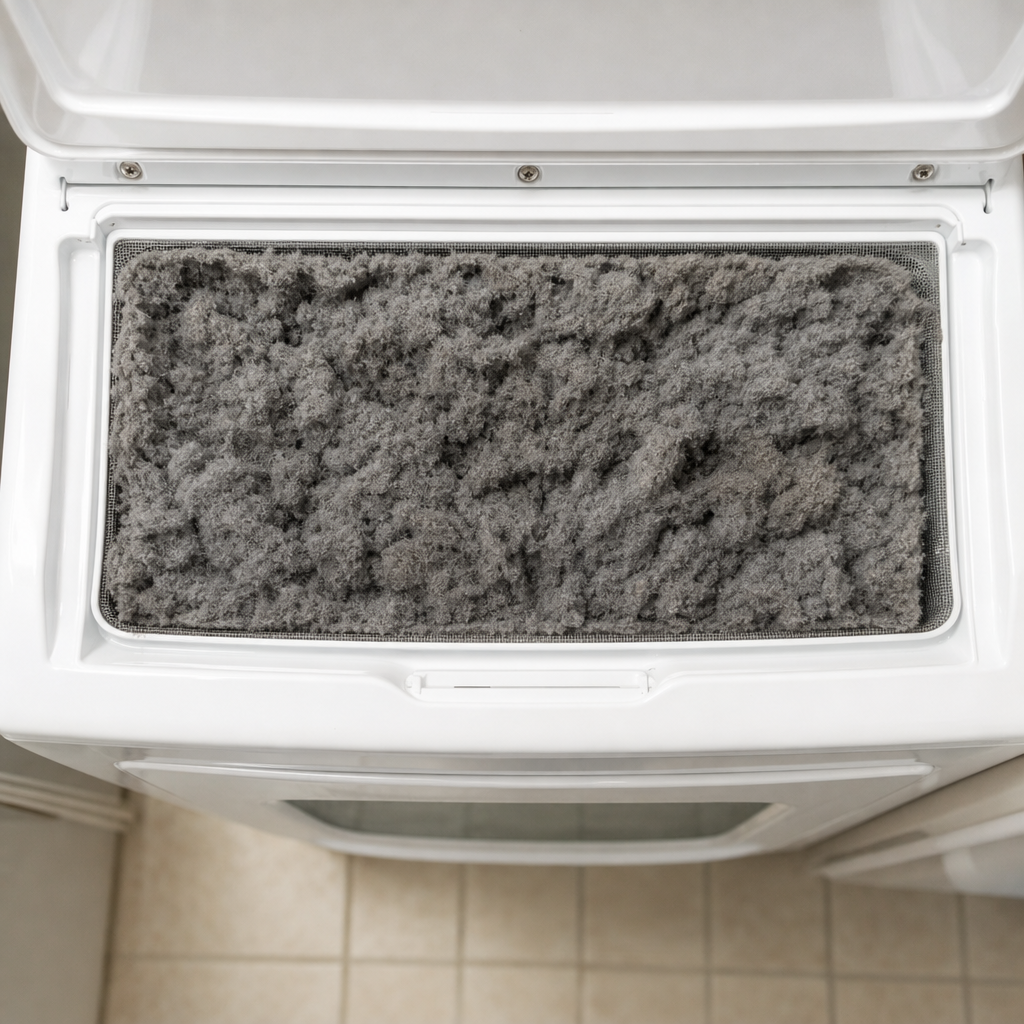Illustration for dryer vent cleaning in West and East Lealman
