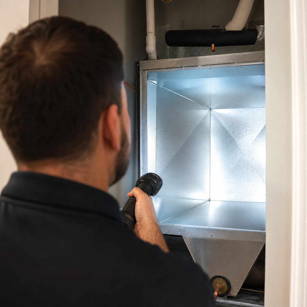 Illustration for air duct cleaning in Lakeland Highlands