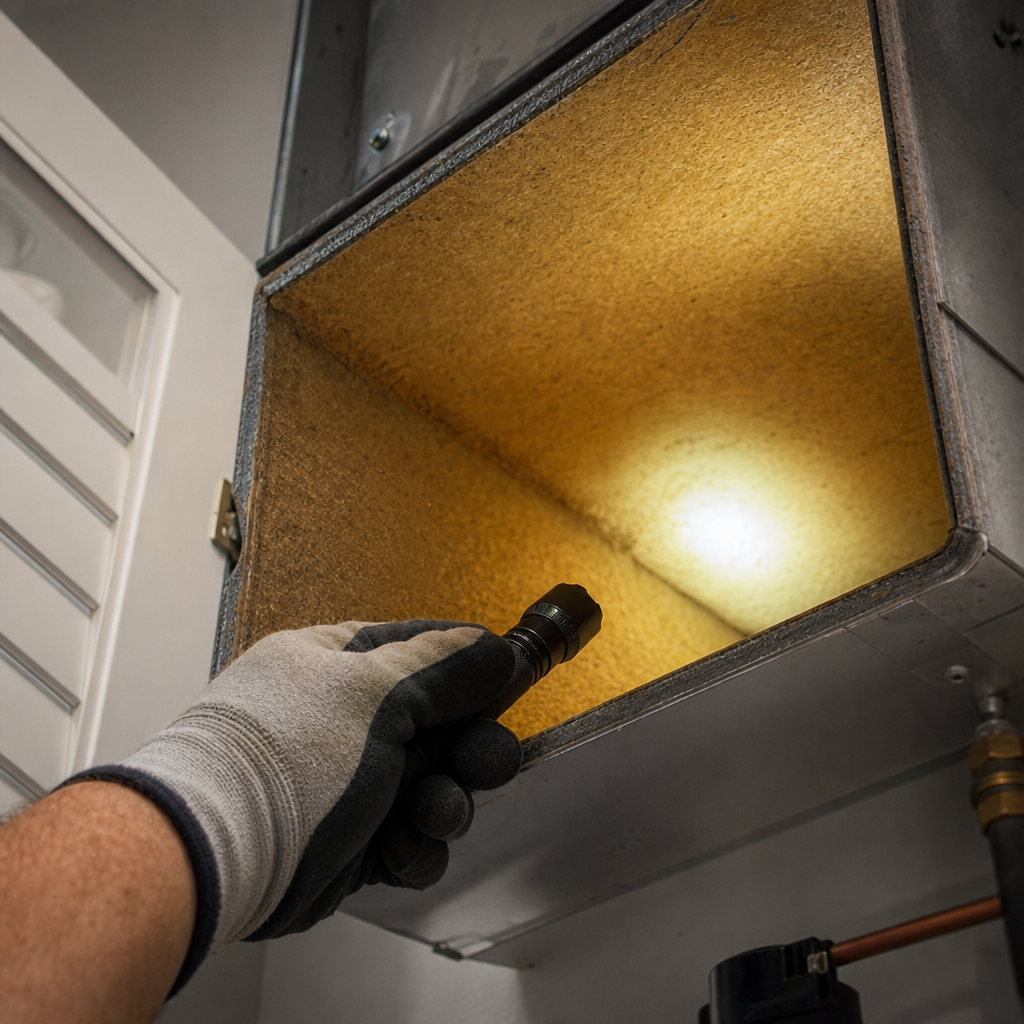 Illustration for air duct cleaning in Brandon
