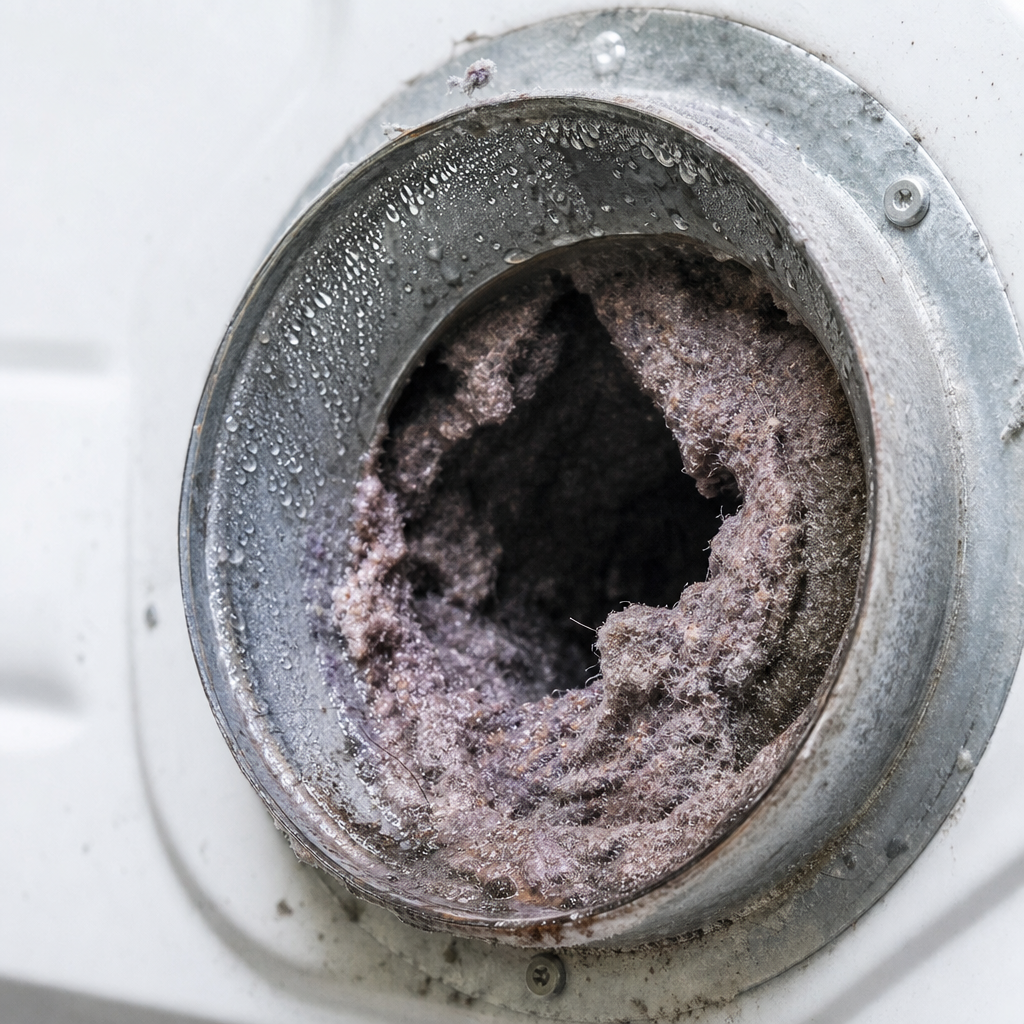 Illustration for dryer vent cleaning in Town 'n' Country