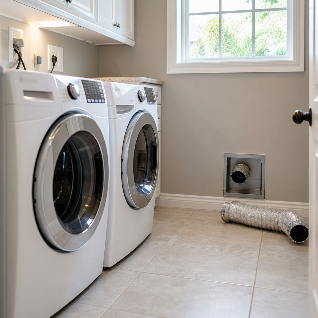 Illustration for dryer vent cleaning in Pinellas Park