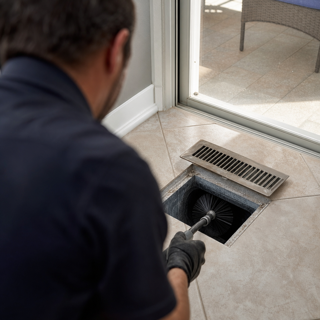 Illustration for air duct cleaning in Bee Ridge