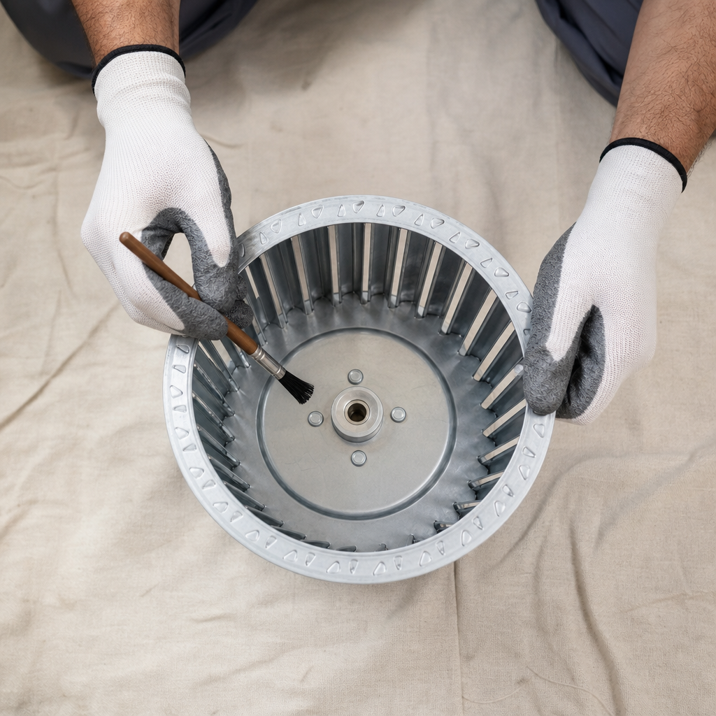 Illustration for air duct cleaning in Cheval