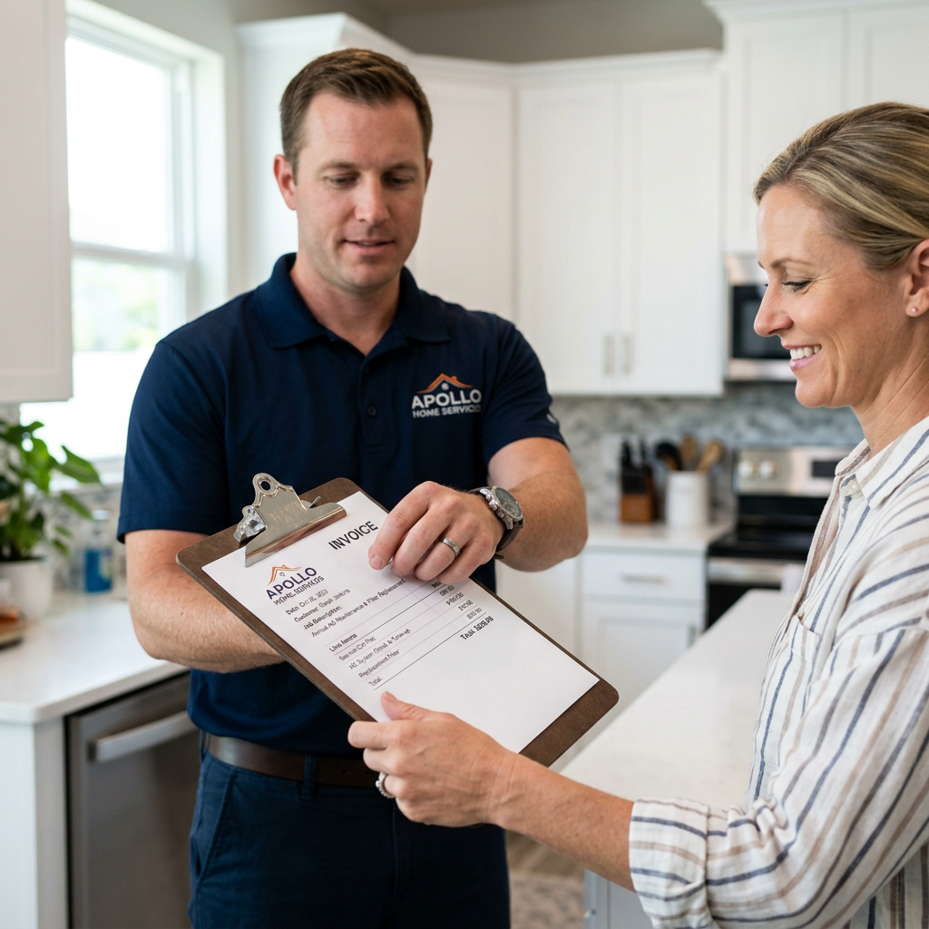 Illustration for air duct cleaning in Apollo Beach