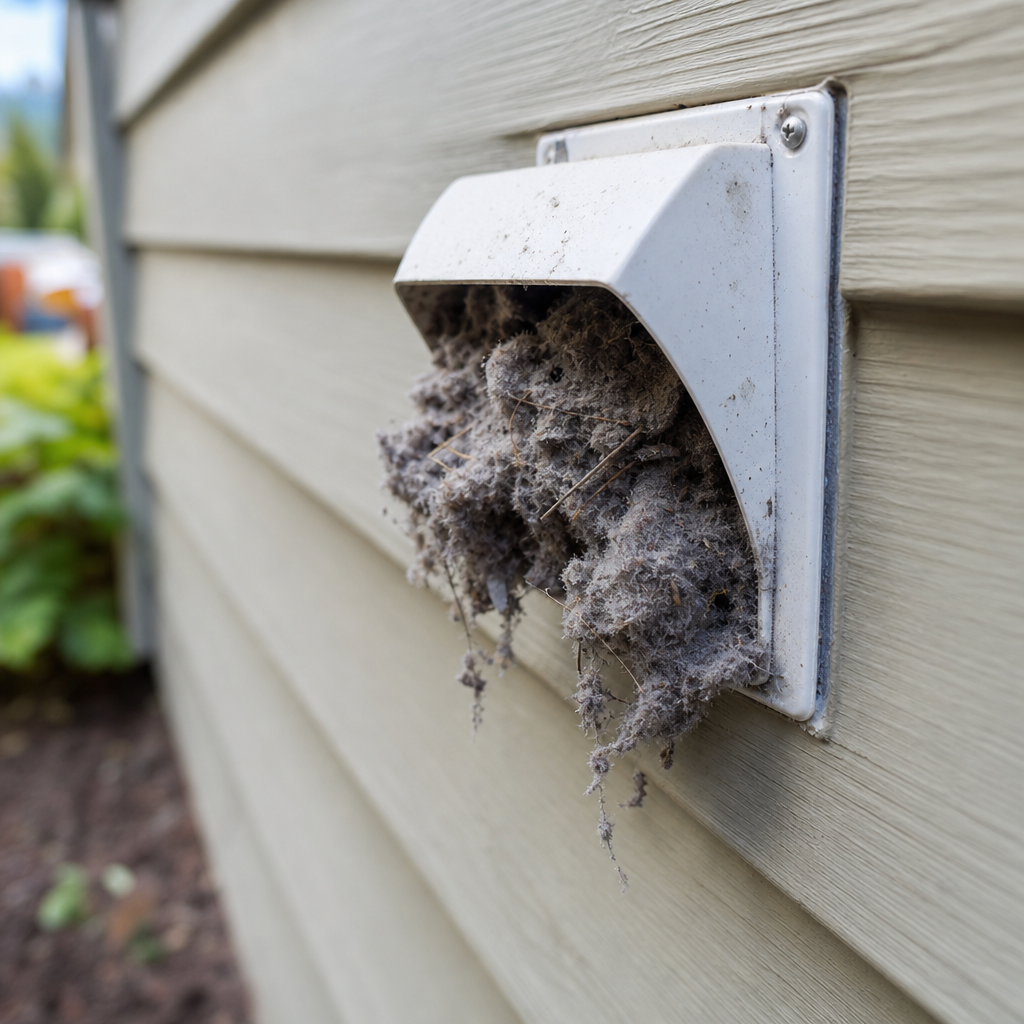 Illustration for dryer vent cleaning cost