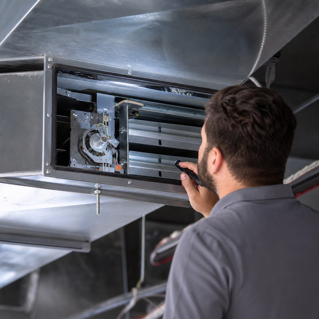 Illustration for commercial ventilation cleaning near me