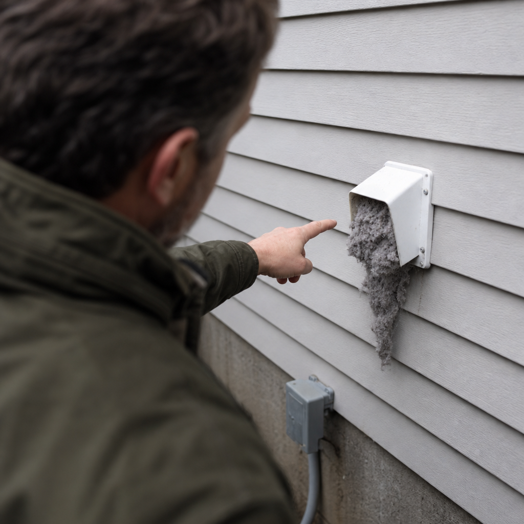 Illustration for Dryer Vent Cleaning and Safety Inspection in Vancouver