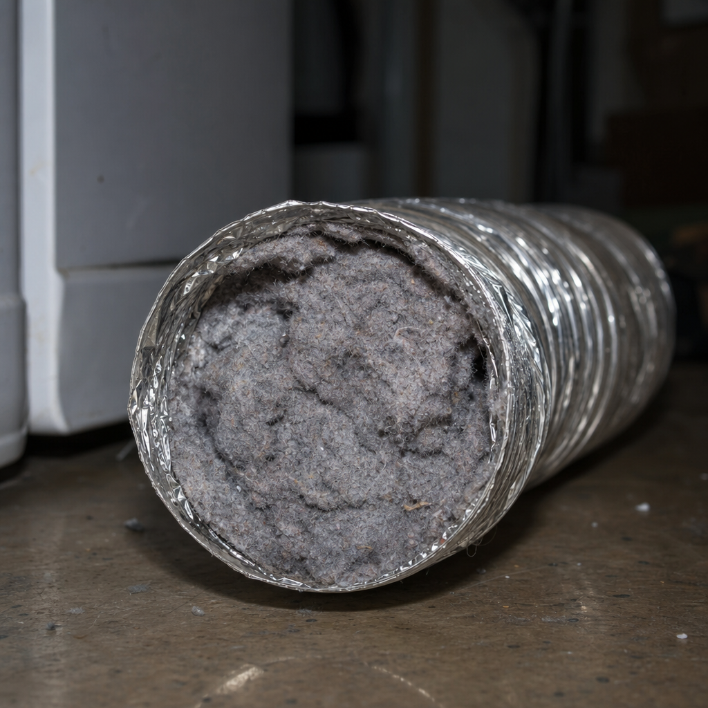 Illustration for dryer vent cleaning near me