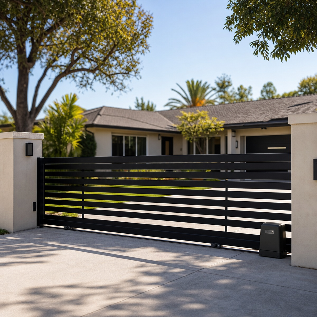Illustration for gate installation in Canoga Park