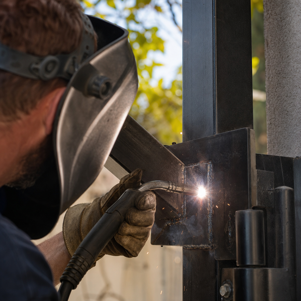 Illustration for gate welding in Chatsworth