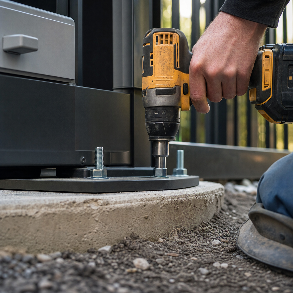 Illustration for gate motor installers near me