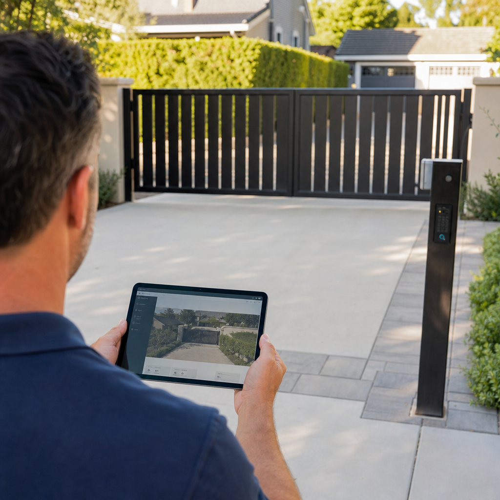 Illustration for gate access control in West Hills