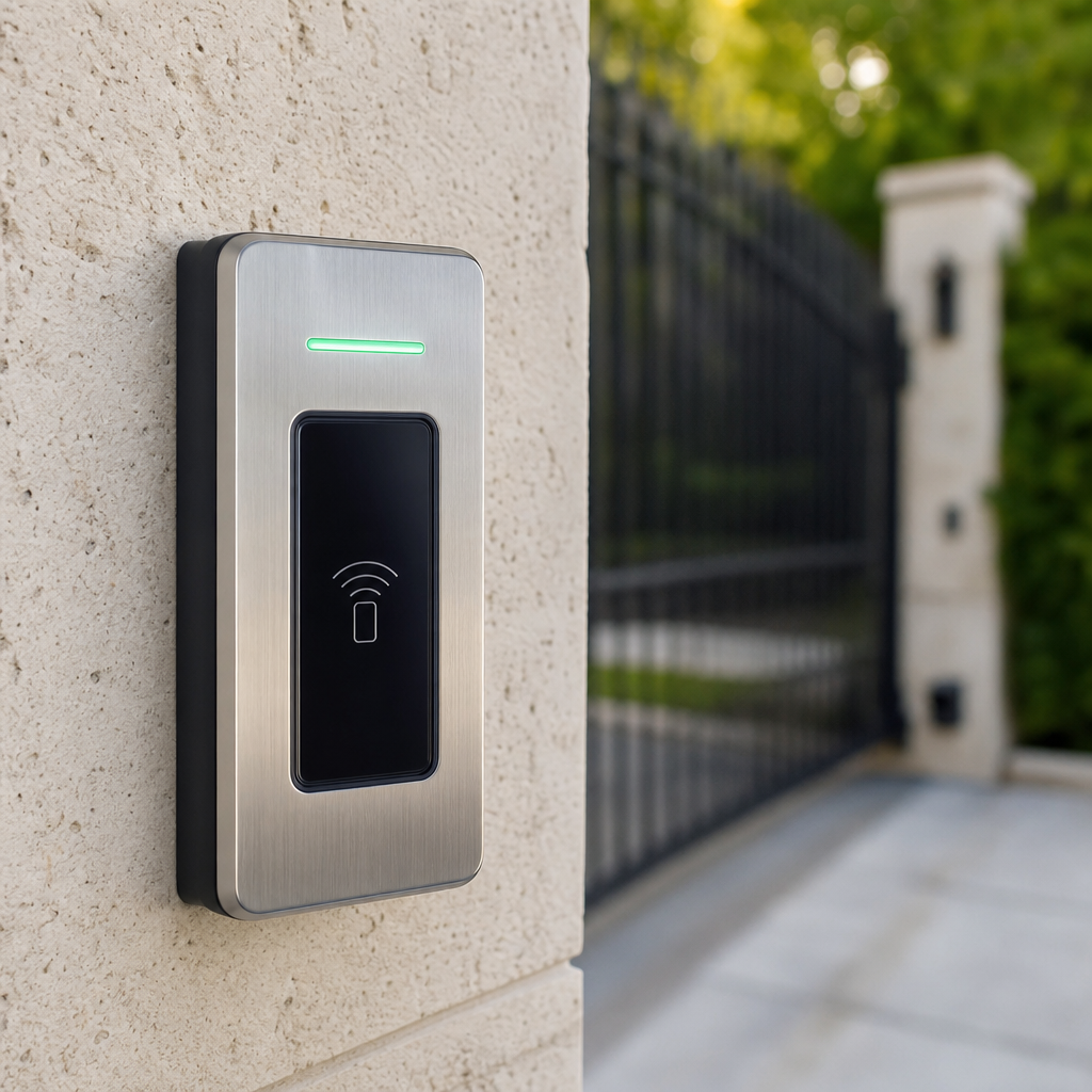 Illustration for access control installation in Encino