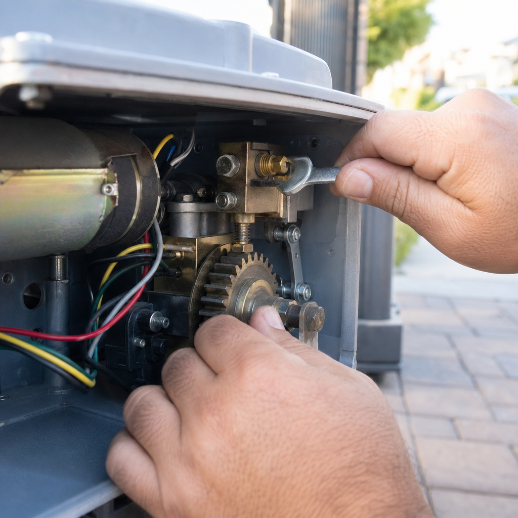 Illustration for driveway gate repair in Northridge