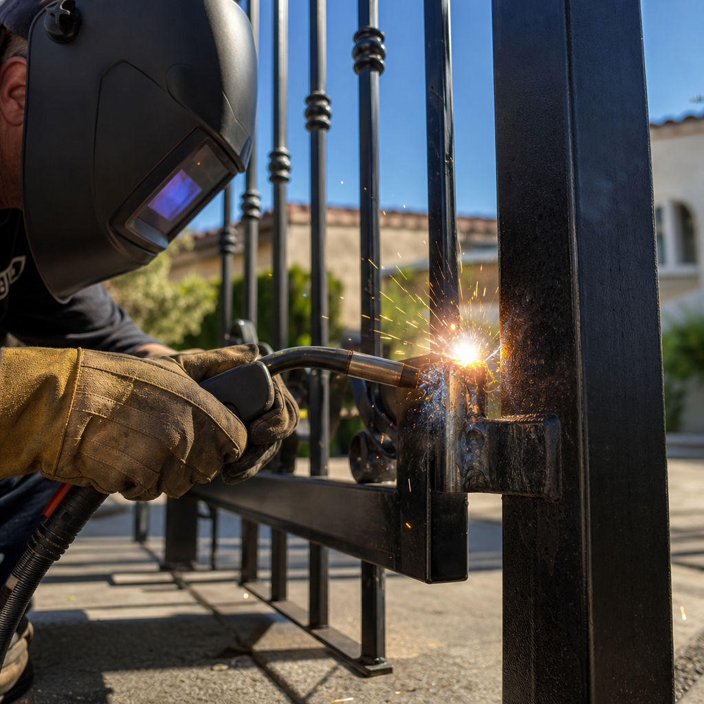 Illustration for iron gate repair in Canoga Park
