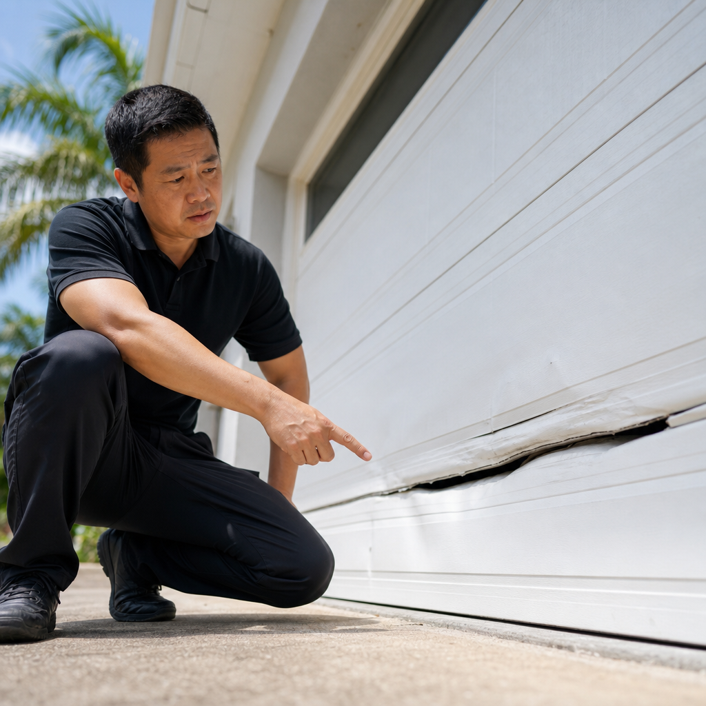 Illustration for garage door repair in Miami Gardens