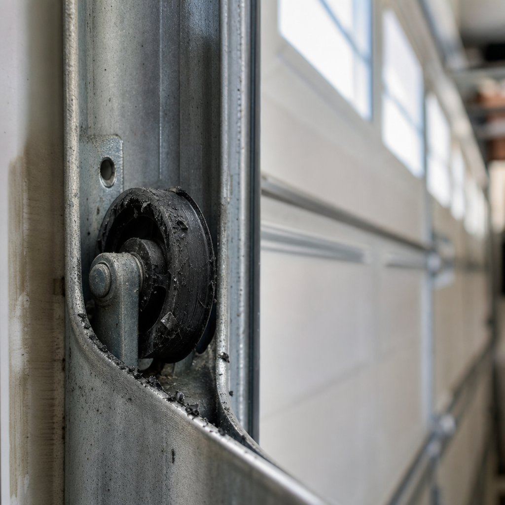 Illustration for garage door repair in Andover
