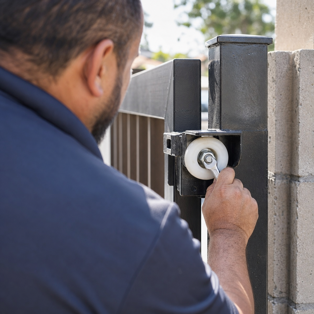 Illustration for gate repair in Reseda