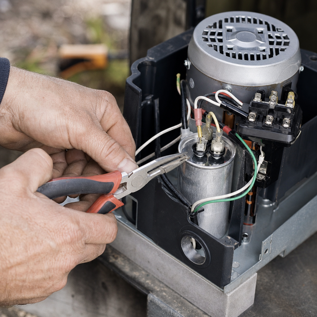 Illustration for gate motor repair in Calabasas
