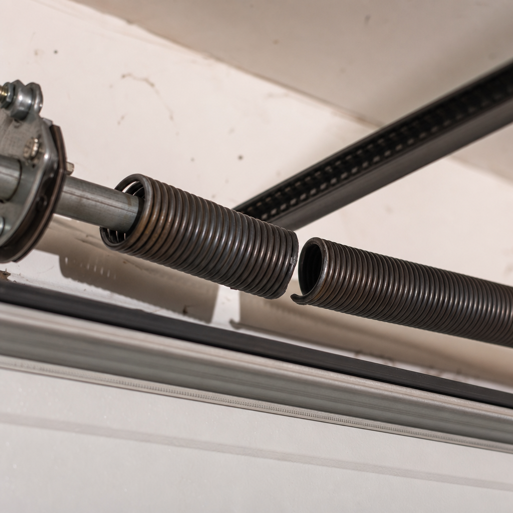 Illustration for local garage door repair service