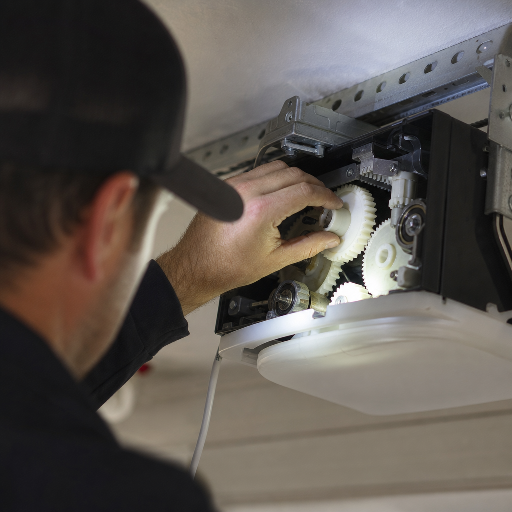 Illustration for garage door opener repair in Bridgeport