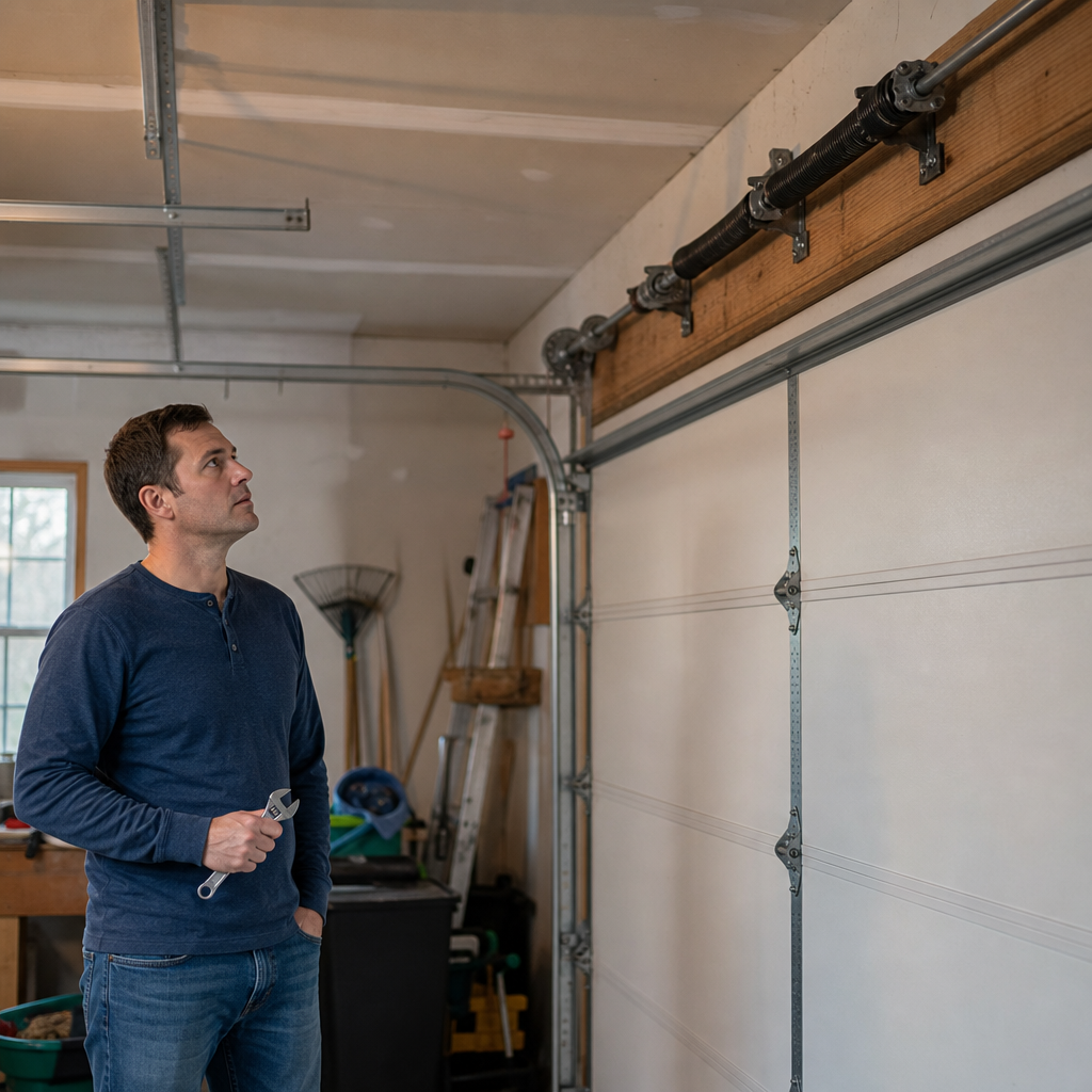 Illustration for garage door spring cost