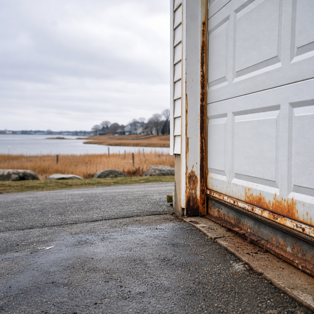 Illustration for emergency garage door repair bridgeport