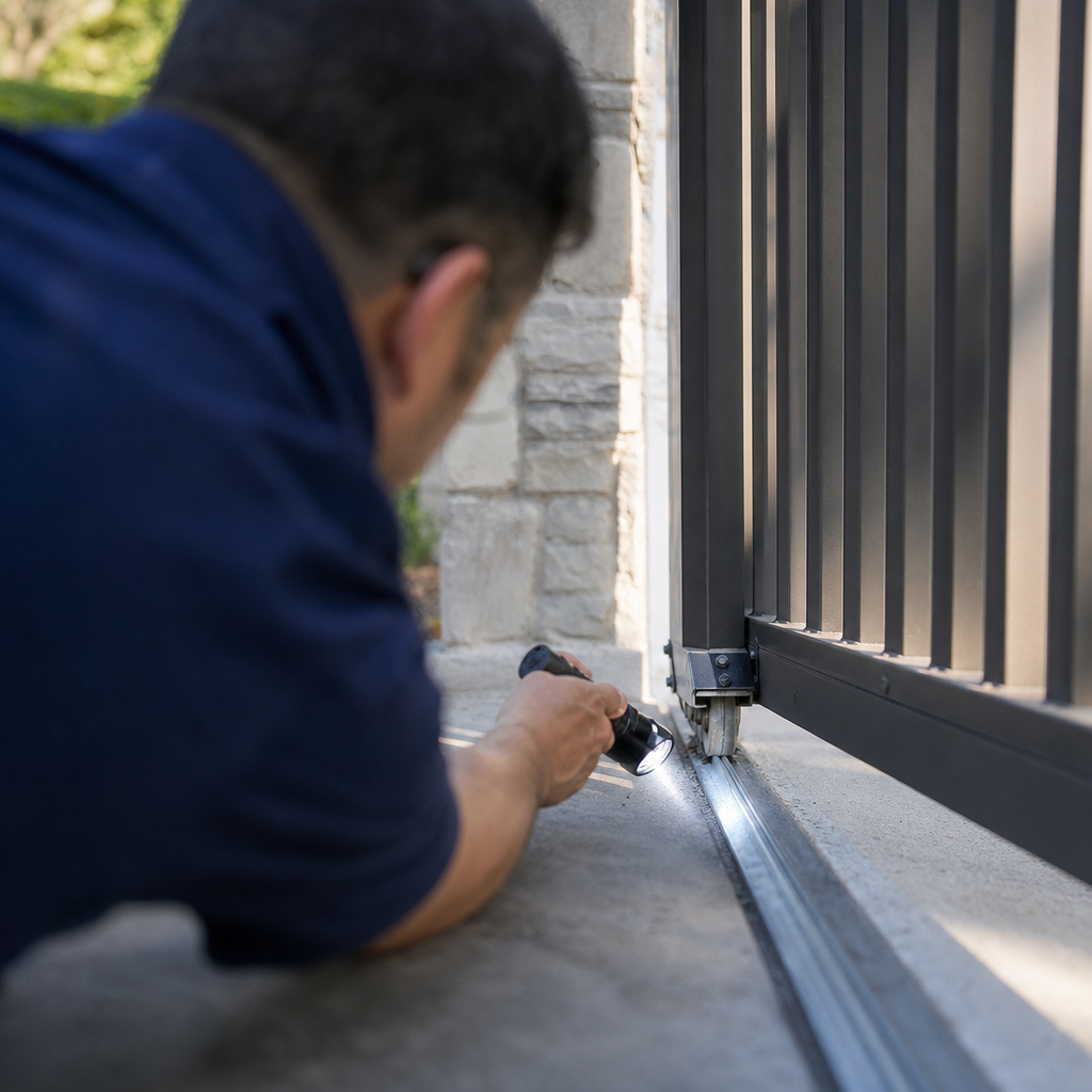 Illustration for gate wheel repair in Fountain Valley