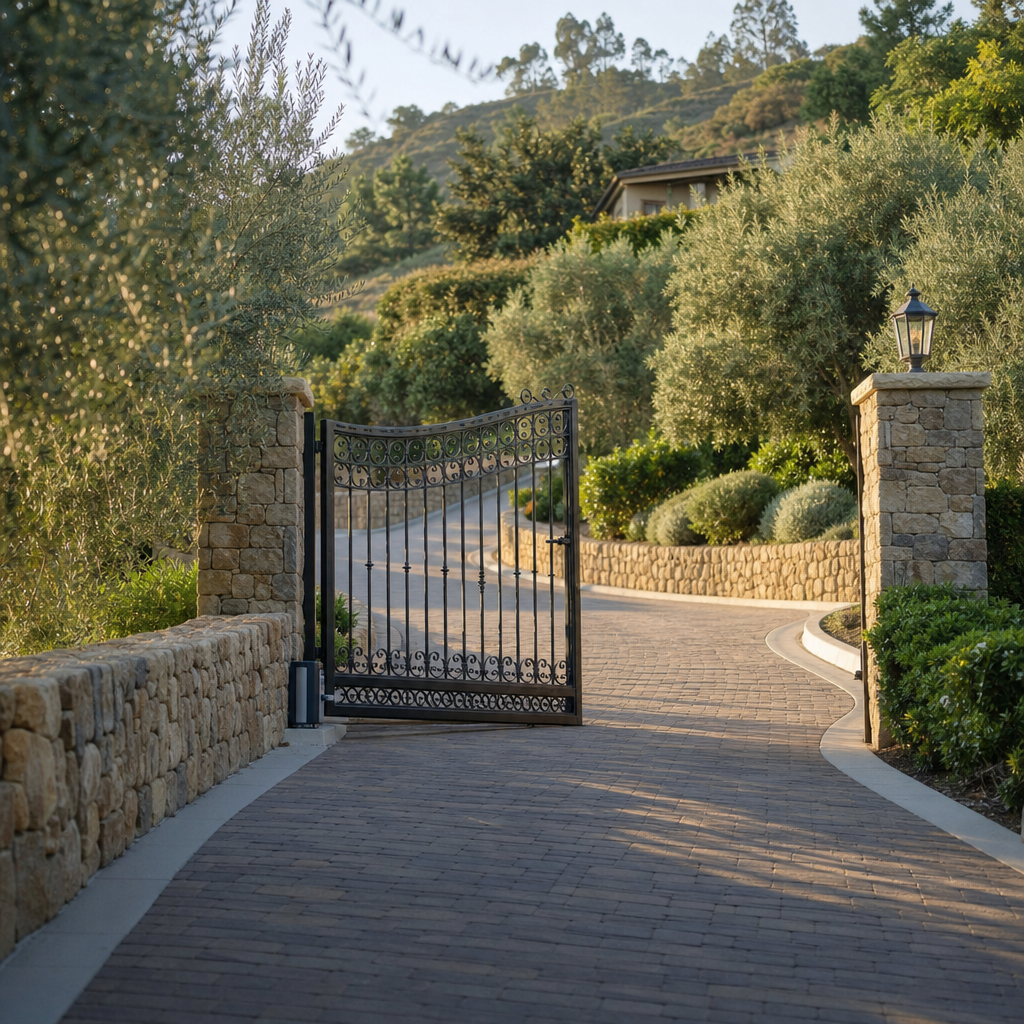 Illustration for automatic gate repair in North Tustin