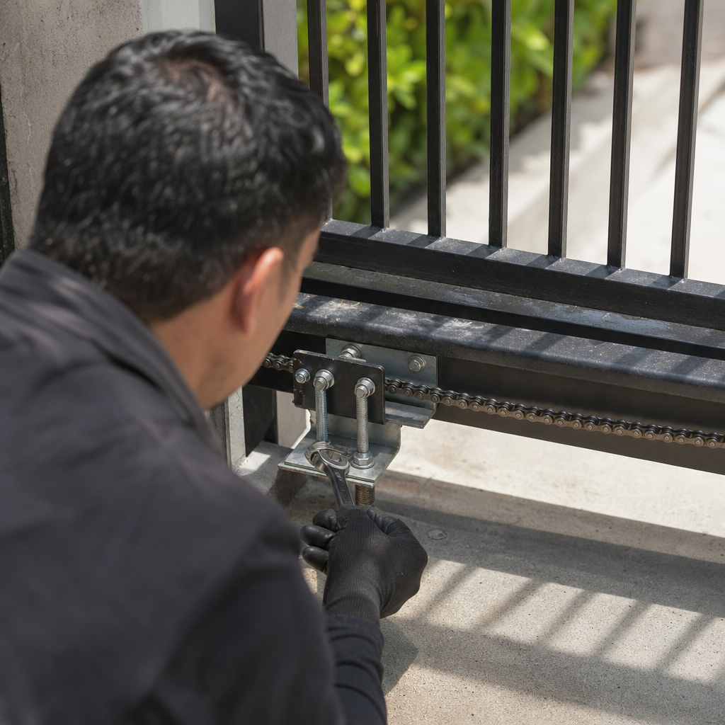 Illustration for automatic gate repair in Stanton