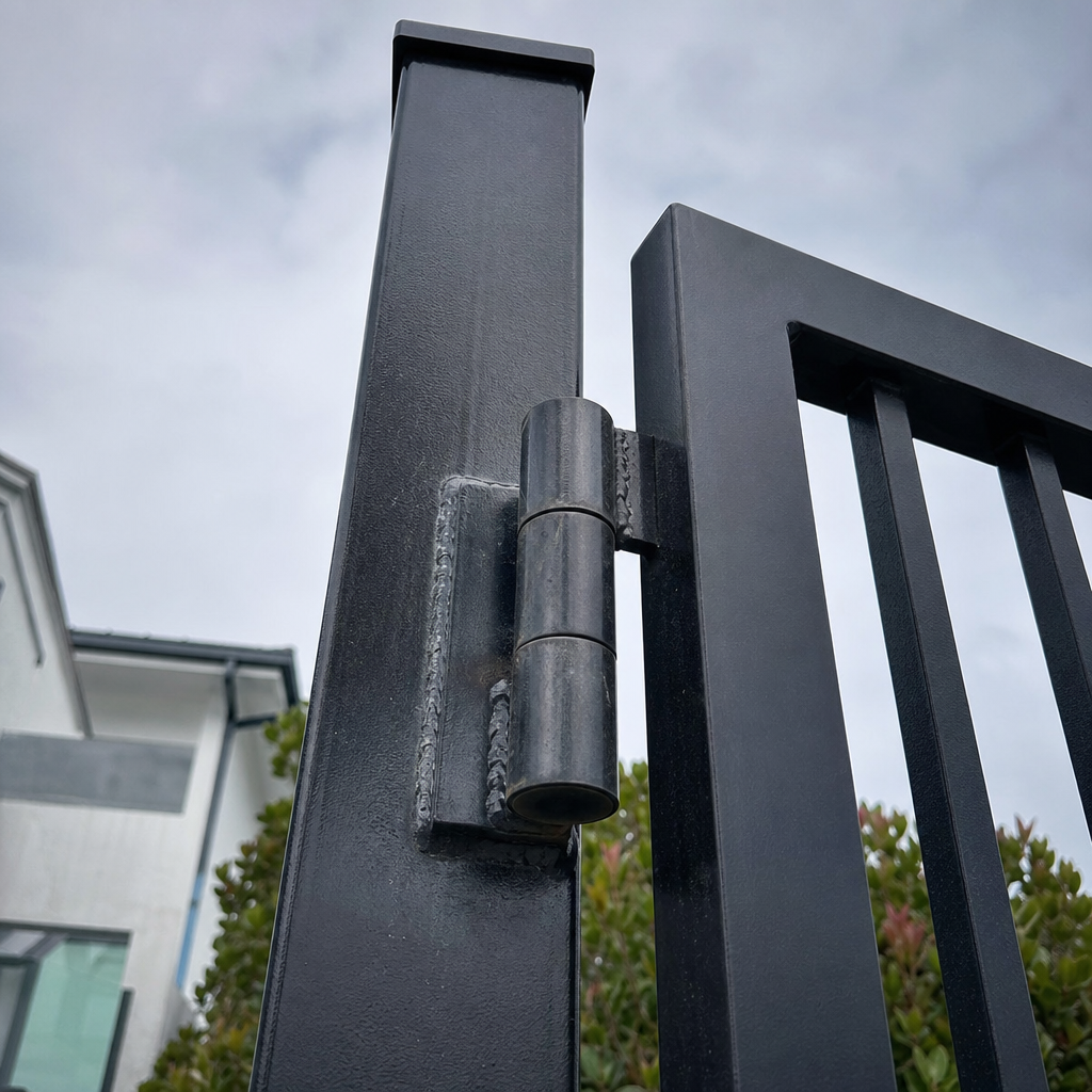 Illustration for gate hinge repair in El Segundo