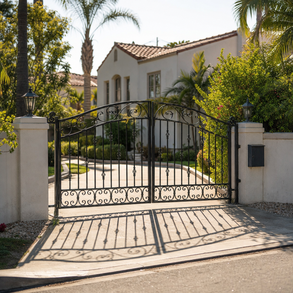 Illustration for gate repair in Los Angeles