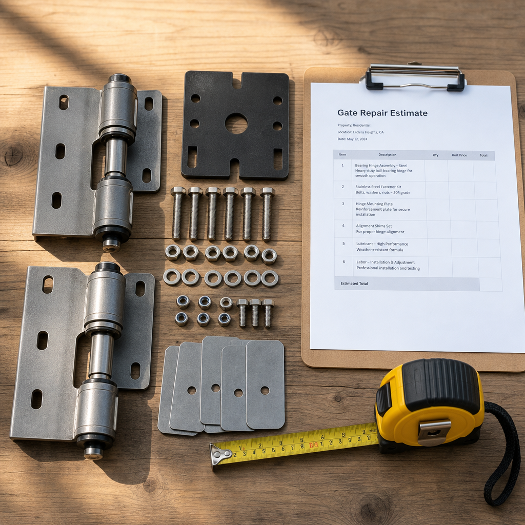 Illustration for gate repair in Ladera Heights