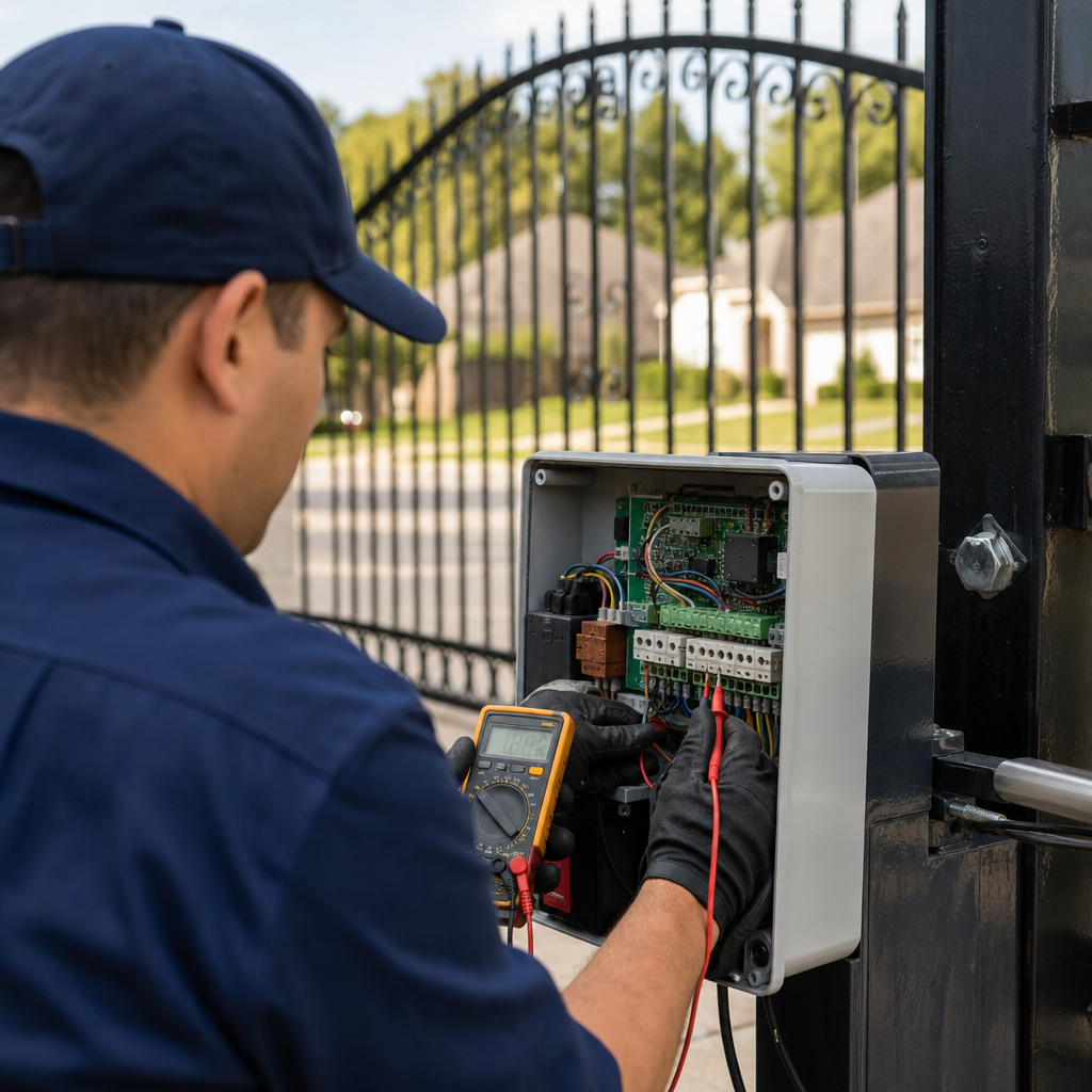 Illustration for gate repair fort worth tx