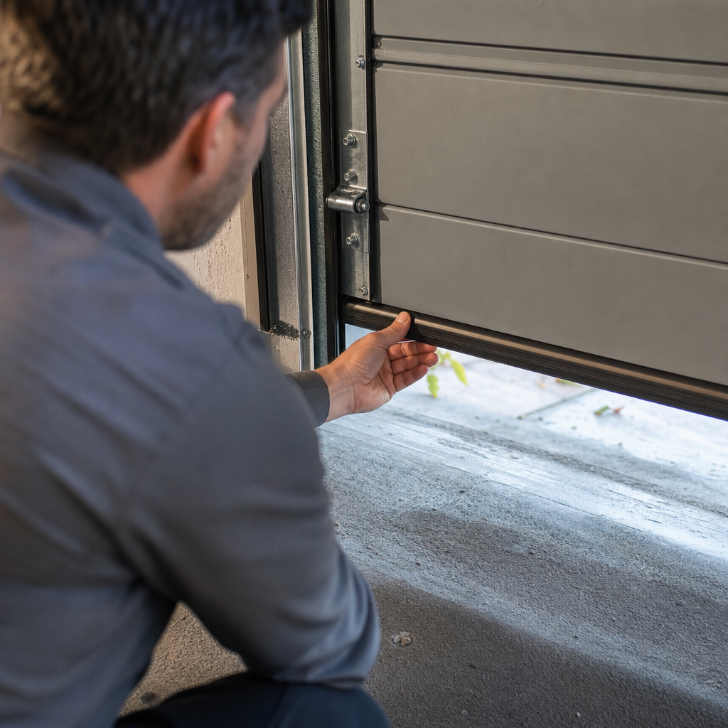 Illustration for garage door panel replacement in Bellevue