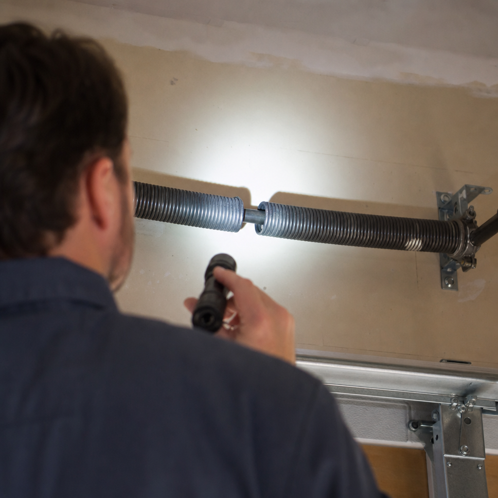 Illustration for garage door repair in Burlington