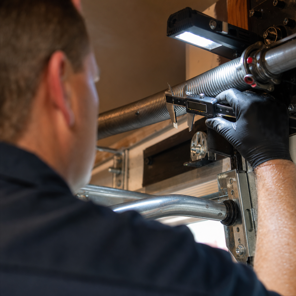 Illustration for emergency garage door repair in Forest Park