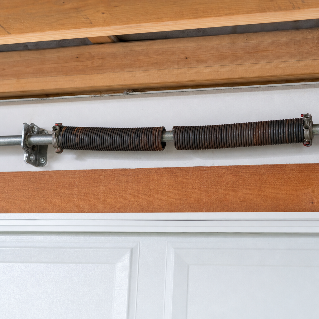 Illustration for garage door spring repair in Bridgetown